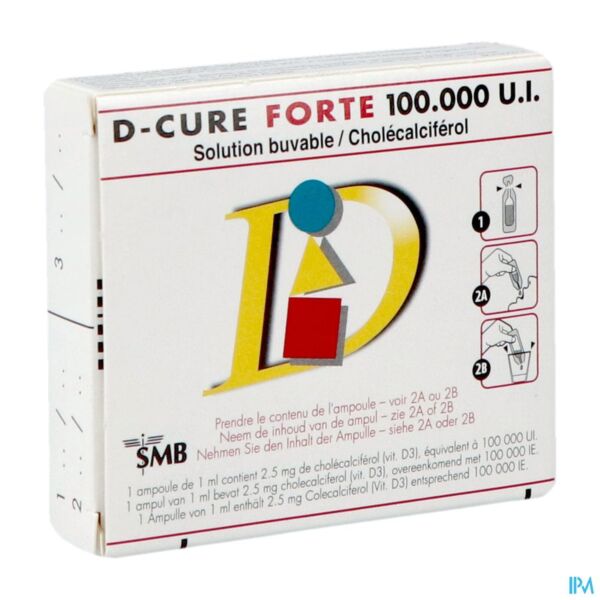 D-Cure® Forte 100 000 U.I. ampoules buvables 3