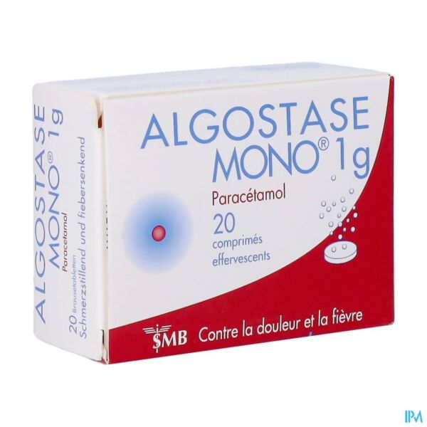 Algostase Mono® 1g comprimés effervescents (2x10)