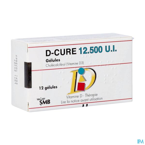 D-cure® 12 500 U.I. gélules 12