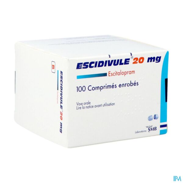 Escidivule® 20mg Divule comprimés enrobés 100