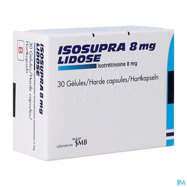 Isosupra® Lidose 8mg gélules