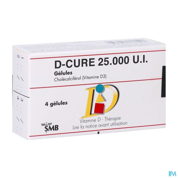 D-cure® 25 000 U.I. gélules