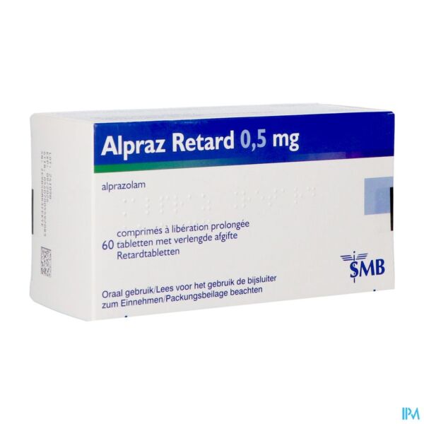 Alpraz® Retard 0,5mg comprimés à libération prolongée