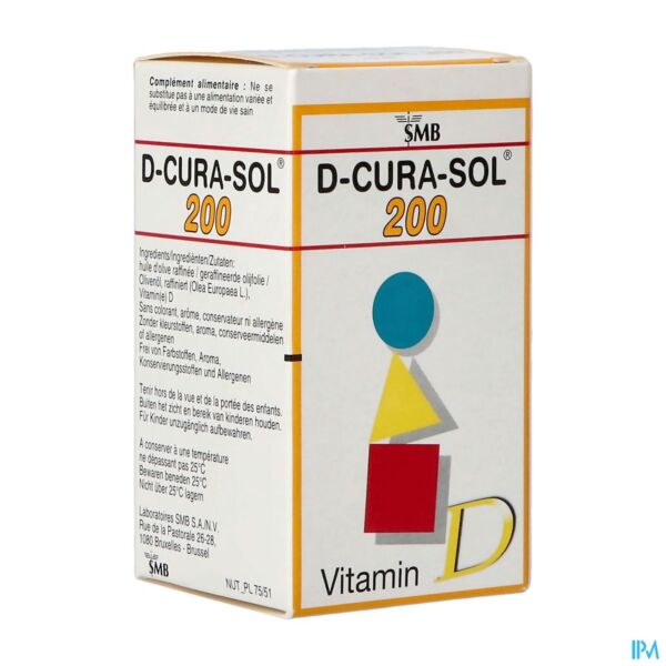 D-cura Sol 200ui Fl 10ml Nf