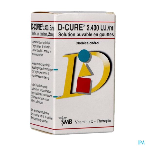 D-cure® 2 400 U.I./ml solution buvable flacon 10ml