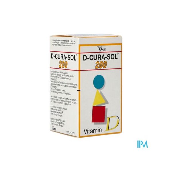 D-CURA-SOL® 200 U.I. Fl 10ml D-CURA-SOL® 200 U.I. Fl 10ml
