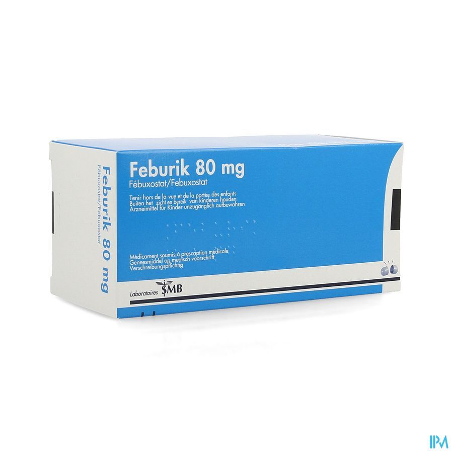 Feburik® 80mg Divule comprimés enrobés 84
