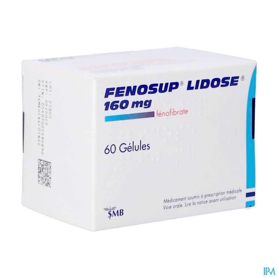 Fenosup® Lidose 160mg gélules 60