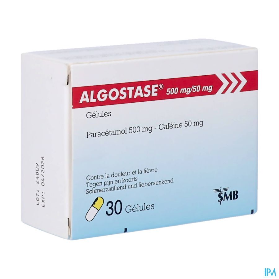 Algostase® 500mg/50mg comprimés 30