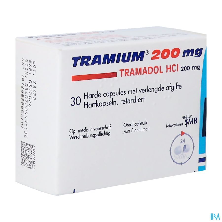 Tramium® 200mg gélules à libération prolongée 30