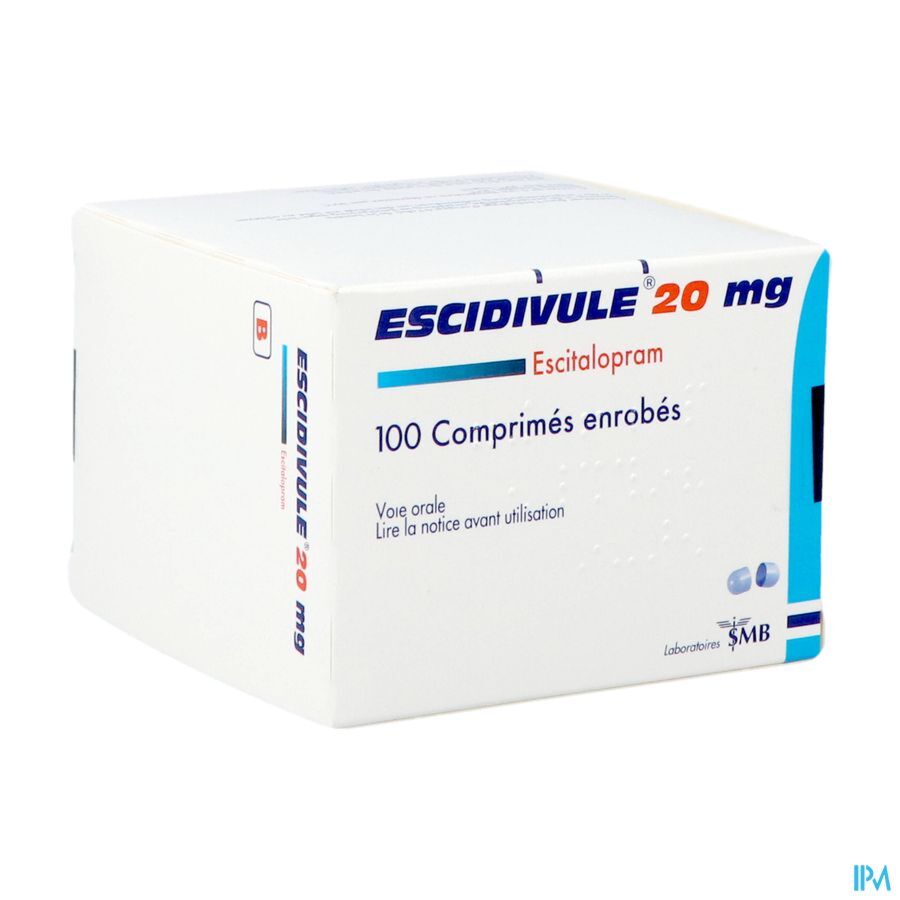 Escidivule® 20mg Divule comprimés enrobés 100