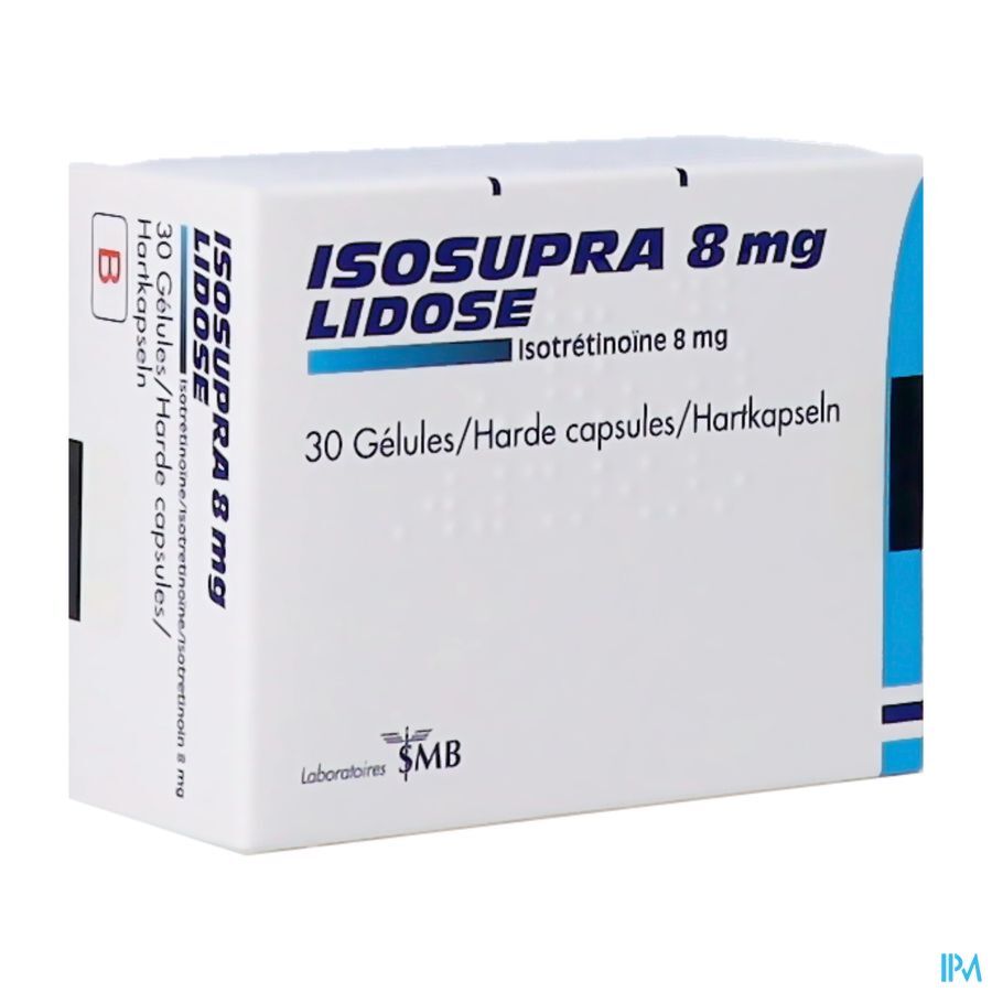 Isosupra® Lidose 8mg gélules
