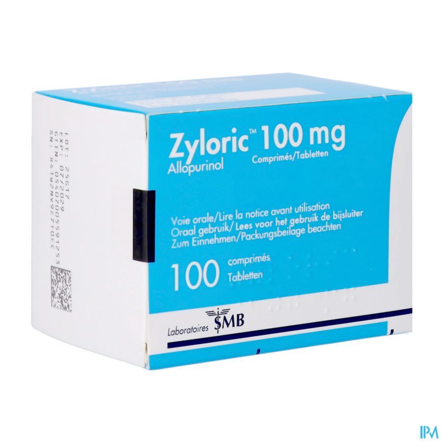 Zyloric® 100mg comprimés 100