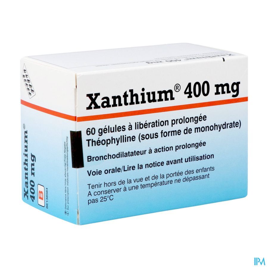 Xanthium® 400mg gélules à libération prolongée 60