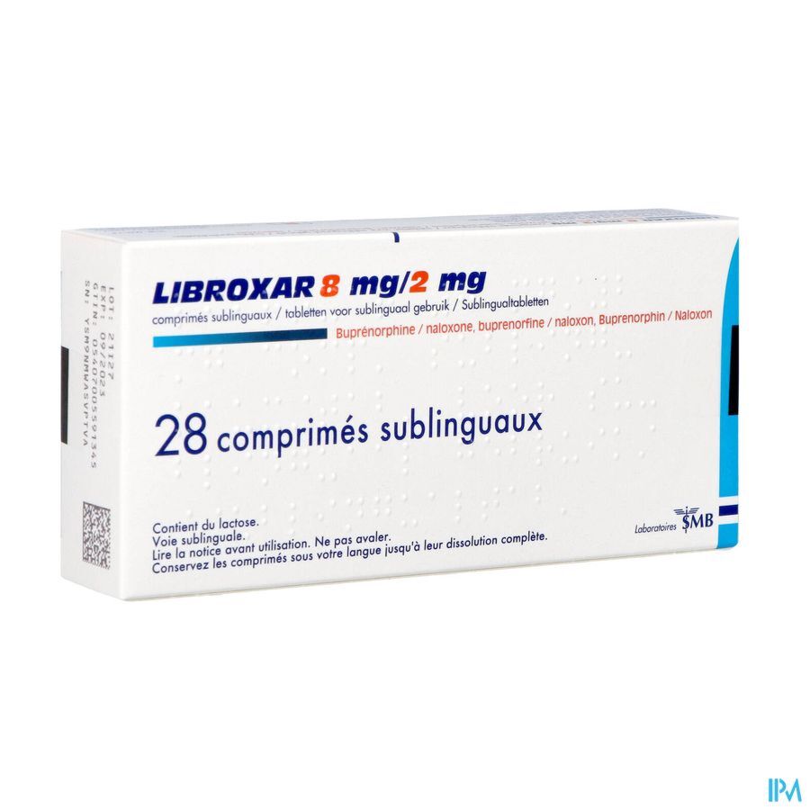 Libroxar 8 mg - 2 mg subl. tabl. 28